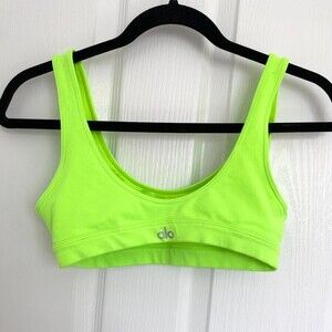 Alo Yoga Women's Green Bra